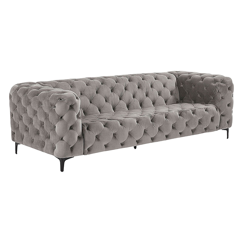 Llana 3 Seater Velvet Sofa