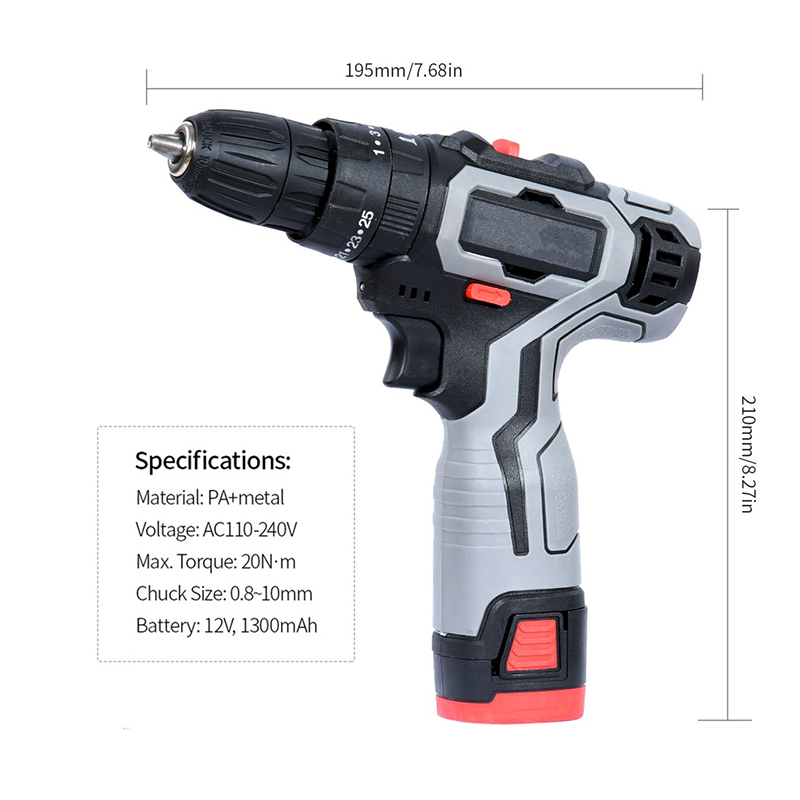 Household electric drill